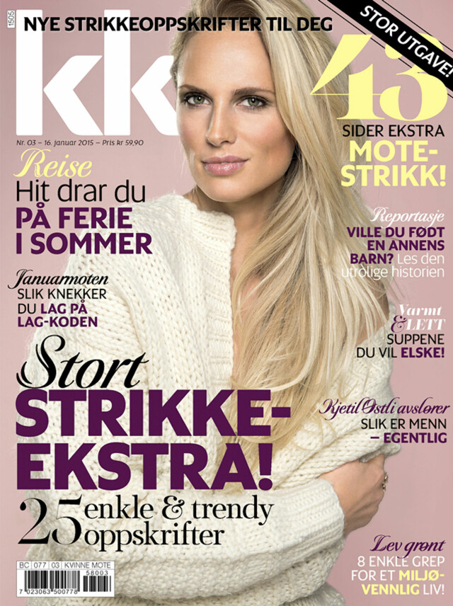 NYTT BLAD: KK nr. 3 er i salg fra fredag 16. januar. Foto: Solveig Selj NYTT BLAD: KK nr. 3 er i salg fra fredag 16. januar. Foto: Solveig Selj